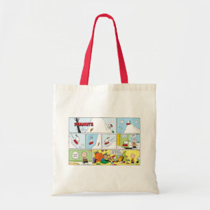 Snoopy Sled Riding Food Dish Tygkasse
