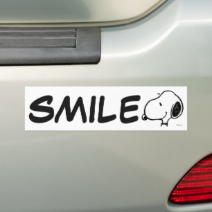 Snoopy Smile Giggle Laugh Bildekal