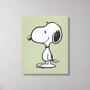 Snoopy Smile Giggle Laugh Canvastryck