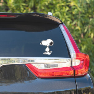 Snoopy Smile Giggle Laugh Klistermärken