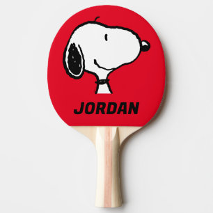 Snoopy Smile Giggle Laugh   Lägg till ditt namn Pingisracket