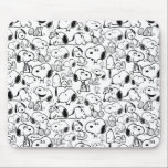 Snoopy Smile Giggle Laugh Mönster Musmatta<br><div class="desc">Ta en titt på den här toppen söta designen med soopisk roligt med olika attityder.</div>