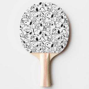 Snoopy Smile Giggle Laugh Mönster Pingisracket