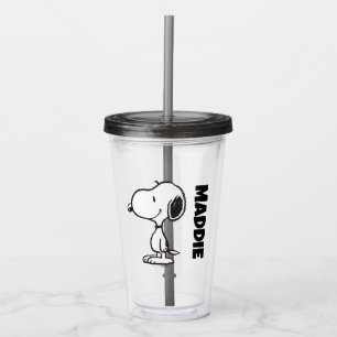 Snoopy Smile Giggle Laugh Take Away Mugg