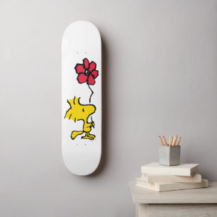 Snoopy So Sweet Flower Mönster Mini Skateboard Bräda 18,5 Cm