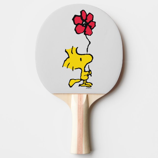 Snoopy So Sweet Flower Mönster Pingisracket (Framsidan)