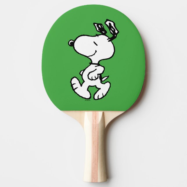 Snoopy So Sweet Flower Mönster Pingisracket (Framsidan)