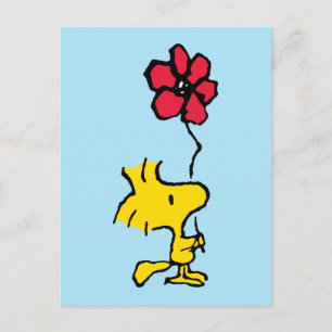 Snoopy So Sweet Flower Mönster Vykort