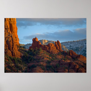 Snoopy Sten i Sedona, AZ 2203 Poster