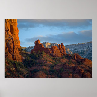 Snoopy Sten i Sedona, AZ 2203 Poster