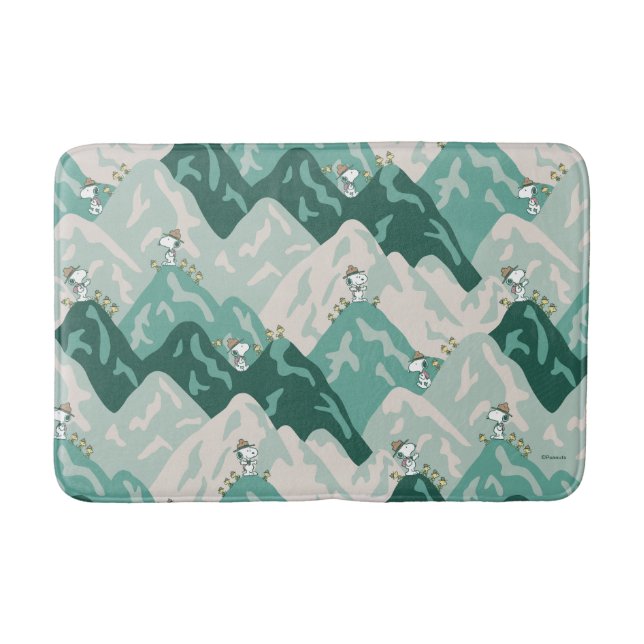 Snoopy Underbar utomhus Mönster Badrumsmatta (Framsidan)