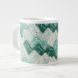 Snoopy Underbar utomhus Mönster Jumbo Mugg