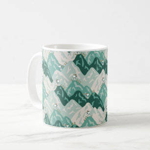 Snoopy Underbar utomhus Mönster Kaffemugg