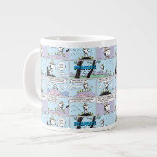 Snoopy & Vänner   Gå och leta Jumbo Mugg