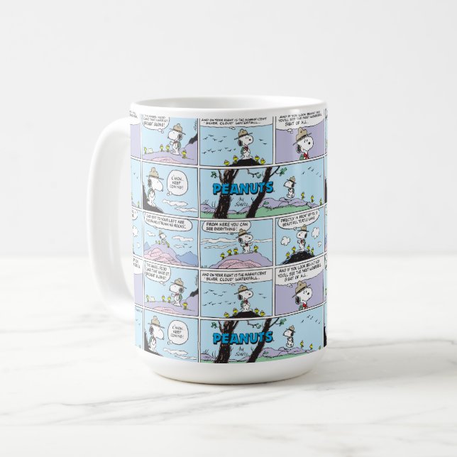 Snoopy & Vänner | Gå och leta Kaffemugg (Framsida vänster)