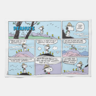 Snoopy & Vänner   Gå och leta Kökshandduk