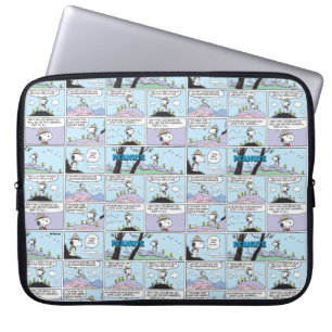 Snoopy & Vänner Gå och leta Laptop Fodral