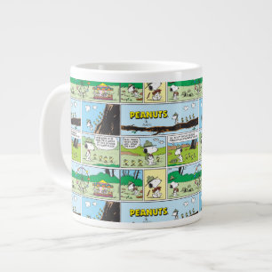 Snoopy & Vänner Gå till kampanj Jumbo Mugg
