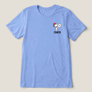 Snoopy Varsity Sports Football T Shirt