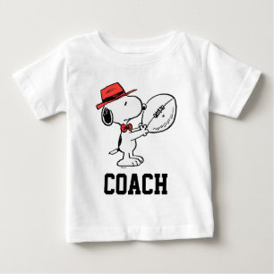 Snoopy Varsity Sports Football T Shirt