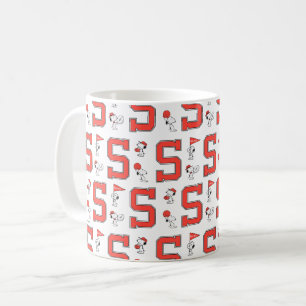 Snoopy Varsity Sports Mönster Kaffemugg