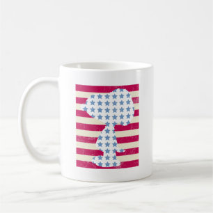 Snoopy Vintage Stars & Rand Kaffemugg