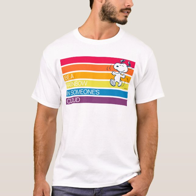 Snoopy | Visa alltid din sanna Färg T Shirt (Framsida)