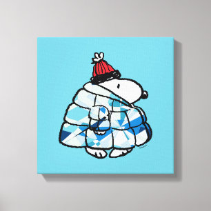 Snoopy Winter Gem Puffer Jacket Canvastryck