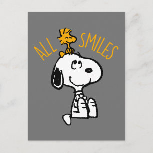 Snoopy & Woodstock - Alla Leenden Vykort