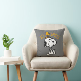 Snoopy & Woodstock - alla sjömil Kudde