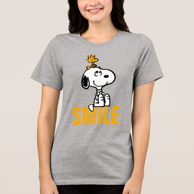 Snoopy & Woodstock - alla sjömil T Shirt (Framsida)