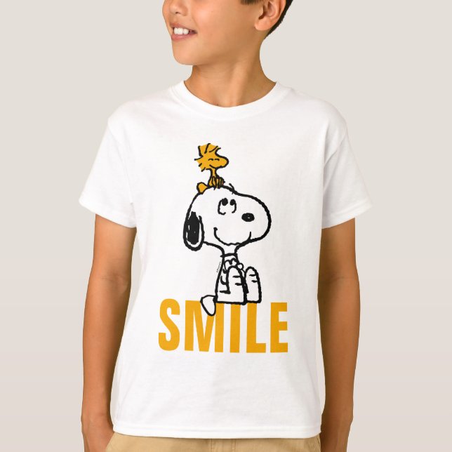 Snoopy & Woodstock - alla sjömil T Shirt (Framsida)