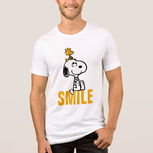Snoopy & Woodstock - alla sjömil T Shirt (Framsida)