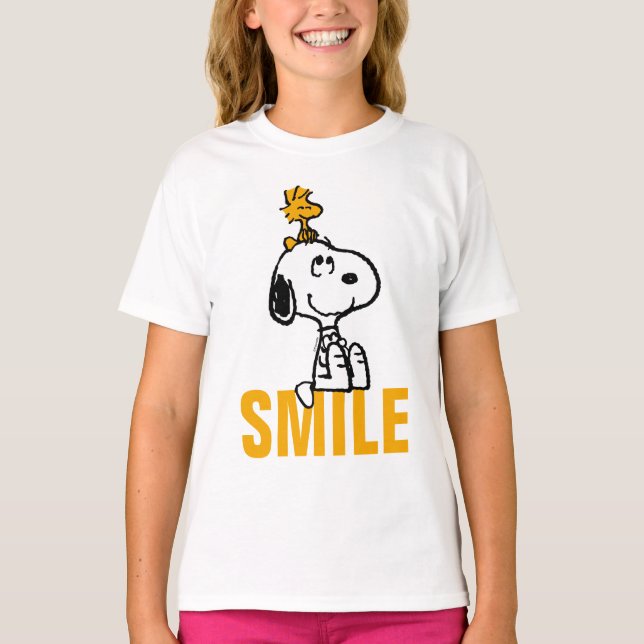 Snoopy & Woodstock - alla sjömil T Shirt (Framsida)