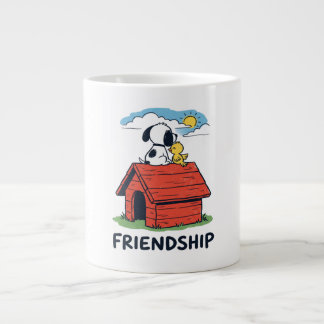 Snoopy & Woodstock Besties Red Doghouse Jumbo Mugg