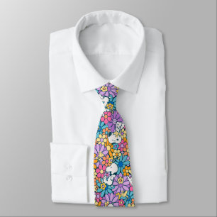 Snoopy & Woodstock Flower Mönster Slips