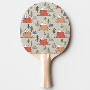 Snoopy & Woodstock Go Camping Mönster Pingisracket