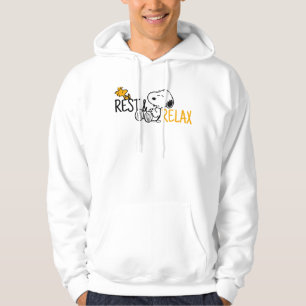 Snoopy & Woodstock   Lazy-dagar Hoodie