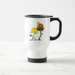 Snoopy & Woodstock Nest med Jack O'Lantern Resemugg