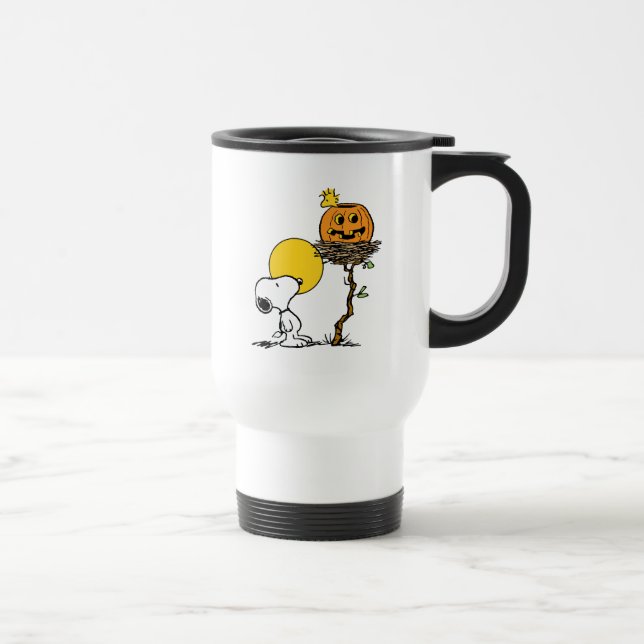 Snoopy & Woodstock Nest med Jack O'Lantern Resemugg (Höger)