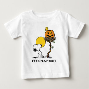 Snoopy & Woodstock Nest med Jack O'Lantern T Shirt