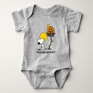 Snoopy & Woodstock Nest med Jack O'Lantern T Shirt