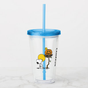 Snoopy & Woodstock Nest med Jack O'Lantern Take Away Mugg