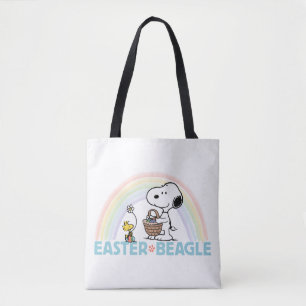 Snoopy & Woodstock - Påsk Beagle Tygkasse