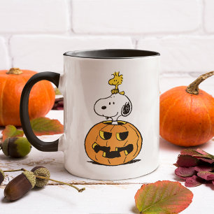 Snoopy & Woodstock Pumpkin Mugg