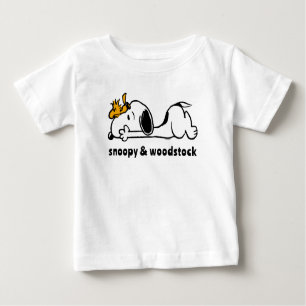 Snoopy & Woodstock   Smile Giggle Laugh T Shirt