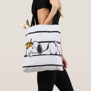 Snoopy & Woodstock Smile Giggle Laugh Tygkasse