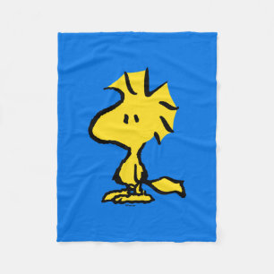 Snoopys Friend Woodstock Fleecefilt