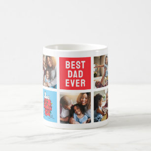 Snoopys jul Doghouse   Pappa - Fotokollage Kaffemugg