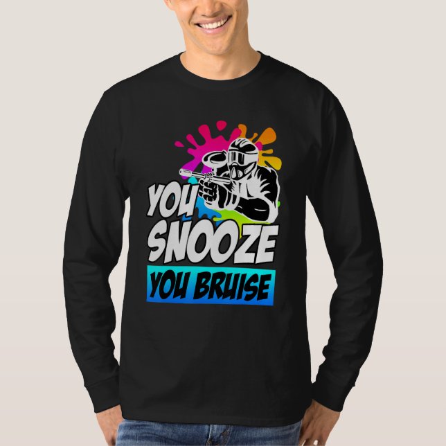 Snoosera dig Bruise Paintball T Shirt (Framsida)